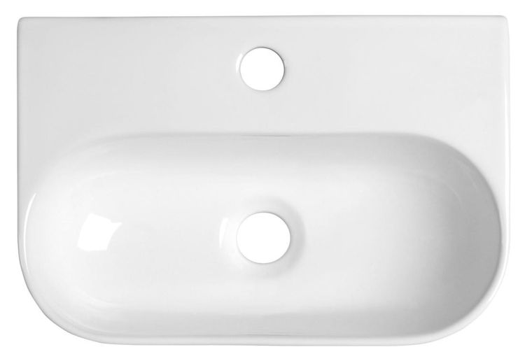 NERISSA umywalka ceramiczna 41,5x12,5x28,5 cm