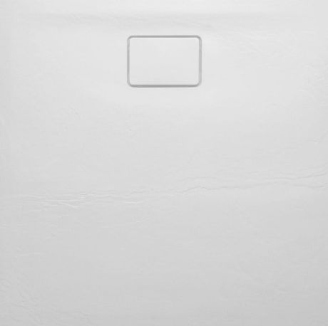 Przejdź do produktu ACORA brodzik kompozytowy, kwadrat 90x90x2,7cm, biały, dekor kamień