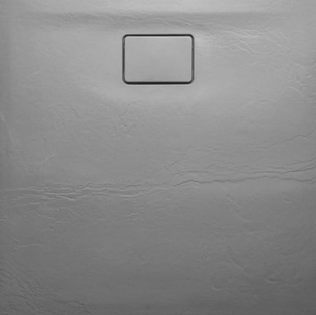 Przejdź do produktu ACORA brodzik kompozytowy, kwadrat 90x90x2,7cm, szary, dekor kamień
