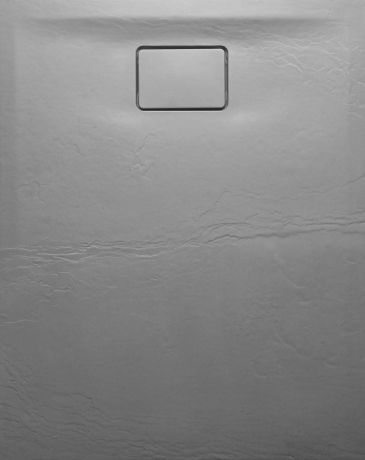 Przejdź do produktu ACORA brodzik kompozytowy, prostokąt 100x80x2,9cm, szary, dekor kamień
