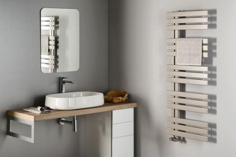 Przejdź do produktu SILVANA grzejnik łazienkowy 600x1500 mm, mocca metaliczny