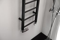 DINA grzejnik łazienkowy 300x1740mm, antracyt metalik