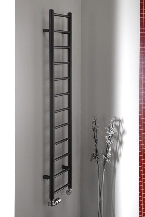 DINA grzejnik łazienkowy 300x1740mm, antracyt metalik