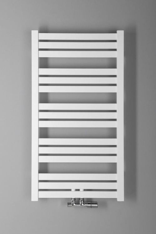 NEVEL grzejnik 555x1043mm, 440 W, środkowe podłączenie, biały