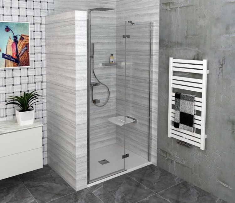 NEVEL grzejnik 555x1583mm, 690 W, środkowe podłączenie, biały