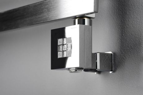 Przejdź do produktu KTX grzałaka elektryczna z termostatem i z maskownicą kabla, 600 W, chrom