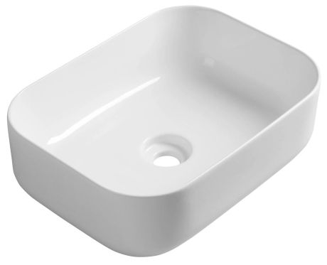 Przejdź do produktu ETELA umywalka ceramiczna 50x37 cm, z korkiem ceramicznym