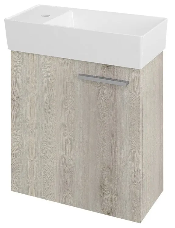 MAXX umywalka kompozytowa, 47,5x11x24cm, lewa