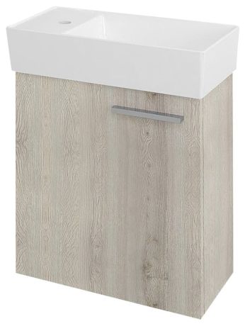 Przejdź do produktu LATUS IX szafka umywalkowa 44x50x22cm, dąb Mocca