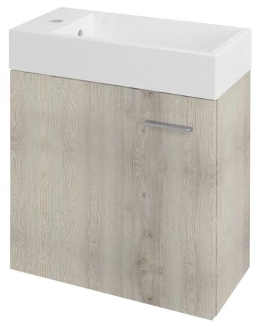 Przejdź do produktu LATUS IV szafka umywalkowa 49,5x50x24,5 cm, dąb Mocca