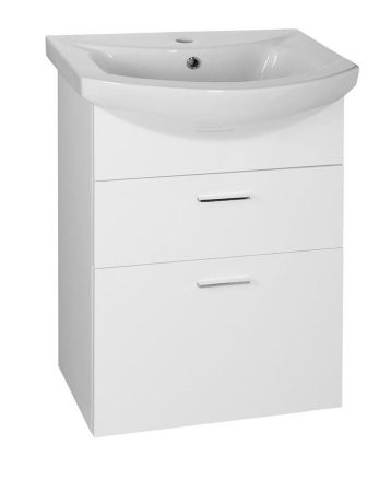 Przejdź do produktu ZOJA szafka umywalkowa 50,8x74x29,9cm, biała