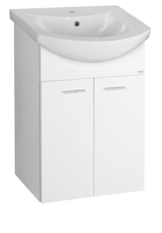 Przejdź do produktu ZOJA szafka umywalkowa 50,5x74x30cm, biała