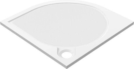 Przejdź do produktu ARCA brodzik prysznicowy kompozytowy, półokrągły 80x80cm, R550