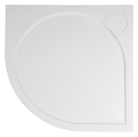 Przejdź do produktu ARCA brodzik prysznicowy kompozytowy, półokrągły 90x90cm, R550