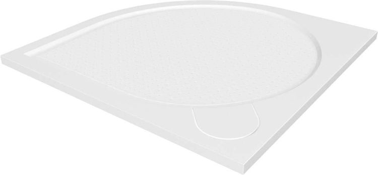 ARCA brodzik prysznicowy kompozytowy, półokrągły 90x90x3 cm, R550