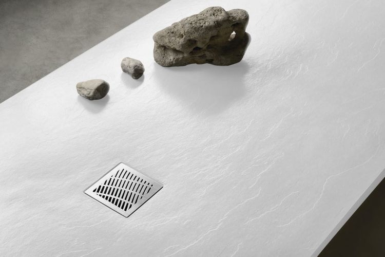 MITIA brodzik prysznicowy kompozytowy, prostokąt, 140x90x3 cm, biały