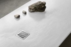 MITIA brodzik prysznicowy kompozytowy, prostokąt, 160x90x3 cm, biały