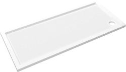 NORA brodzik prysznicowy kompozytowy, prostokąt, 160x70x3,5 cm