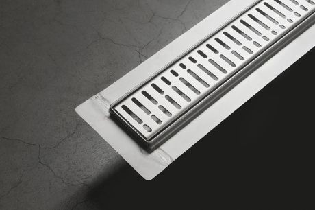 Przejdź do produktu MANUS ONDA nierdzewny odpływ liniowy z rusztem, 750x130x93 mm