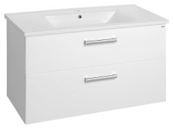 VEGA szafka umywalkowa 100cm, 2 szuflady, biała