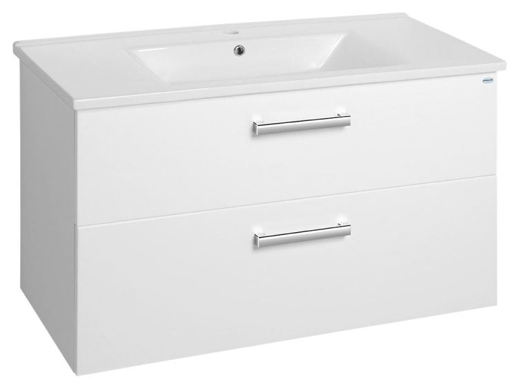 VEGA szafka umywalkowa 100cm, 2 szuflady, biała