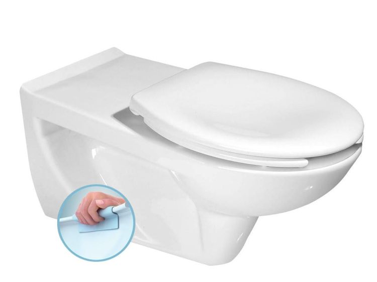 ETIUDA WC wiszące dla niepełnosprawnych, CLEAN ON