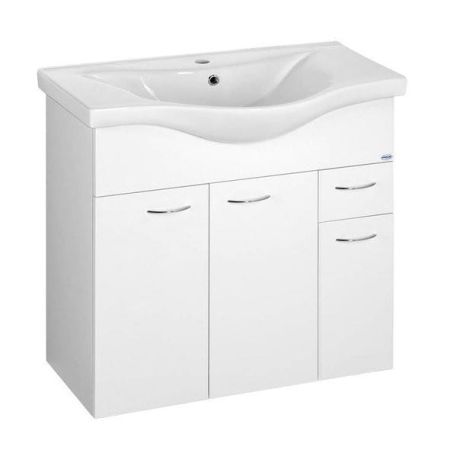 Przejdź do produktu KERAMIA FRESH szafka umywalkowa 74,5x74x34,7cm, biała