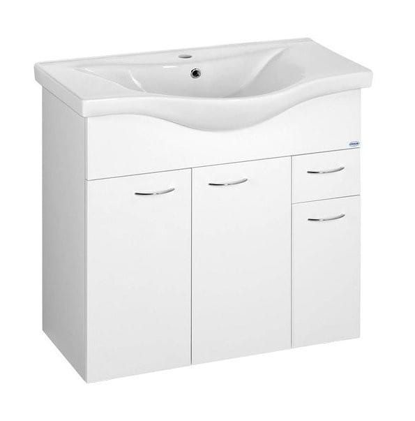 KERAMIA FRESH szafka umywalkowa 74,5x74x34,7cm, biała