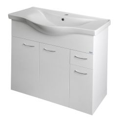 KERAMIA FRESH szafka umywalkowa 74,5x74x34,7cm, biała