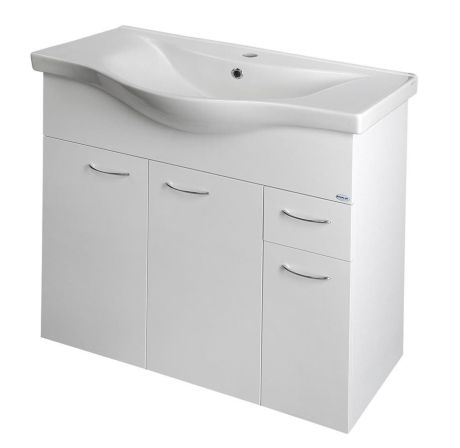 Przejdź do produktu KERAMIA FRESH szafka umywalkowa 74,5x74x34,7cm, biała