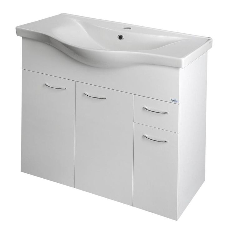 KERAMIA FRESH szafka umywalkowa 74,5x74x34,7cm, biała