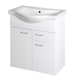 KERAMIA FRESH szafka umywalkowa 60,5x74x33,7cm, biała