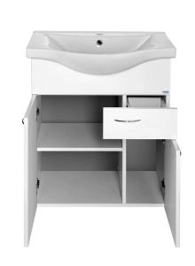 KERAMIA FRESH szafka umywalkowa 60,5x74x33,7cm, biała