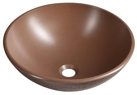 Przejdź do produktu FORMIGO umywalka betonowa, średnica 41 cm, ceglana