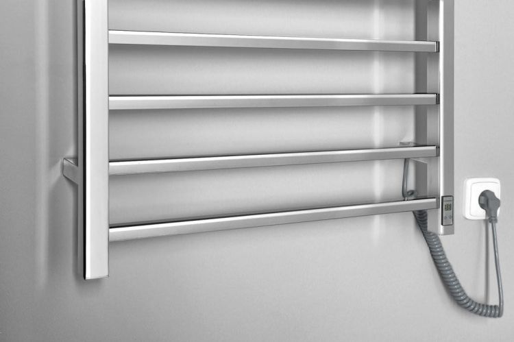 ESKINADO elektr.suszarka na ręczn. z wył. czasowym kwadrat. profile, 600x1500mm,130W,st.nierdz.