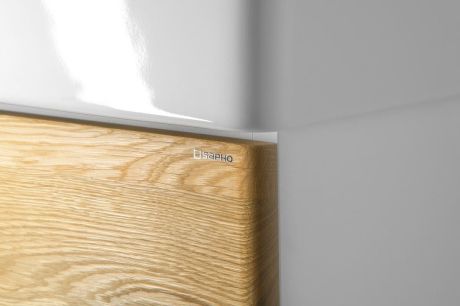 Przejdź do produktu MEDIENA szafka umywalkowa 56x51x48,5cm, biały mat/dąb natural