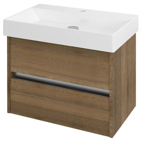 Przejdź do produktu NIRONA szafka umywalkowa 67x51,5x43cm, dąb Sherwood