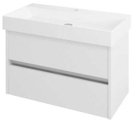 Przejdź do produktu NIRONA szafka umywalkowa 82x51,5x43cm, biały