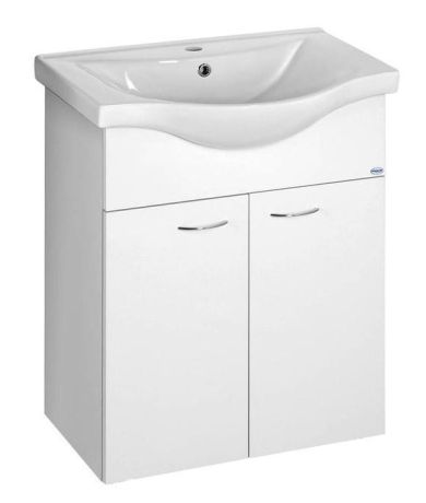 Przejdź do produktu KERAMIA FRESH szafka umywalkowa 60,6x74x34cm, biała