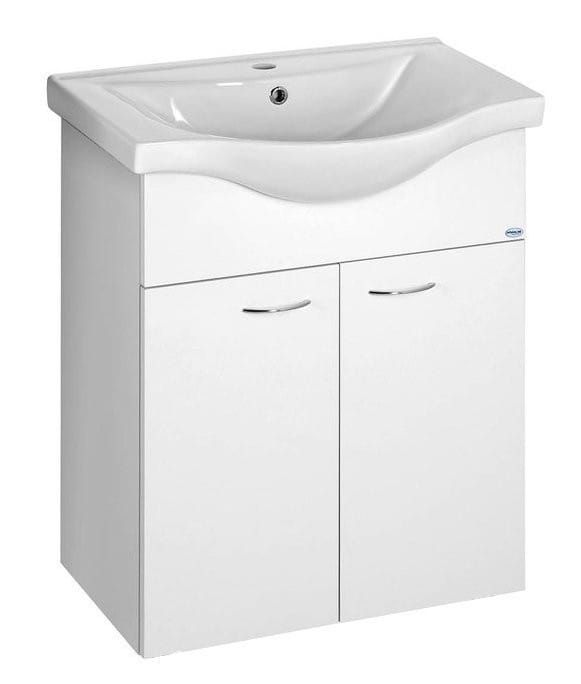 KERAMIA FRESH szafka umywalkowa 60,6x74x33,7cm, biała