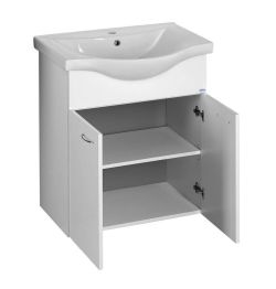 KERAMIA FRESH szafka umywalkowa 60,6x74x33,7cm, biała
