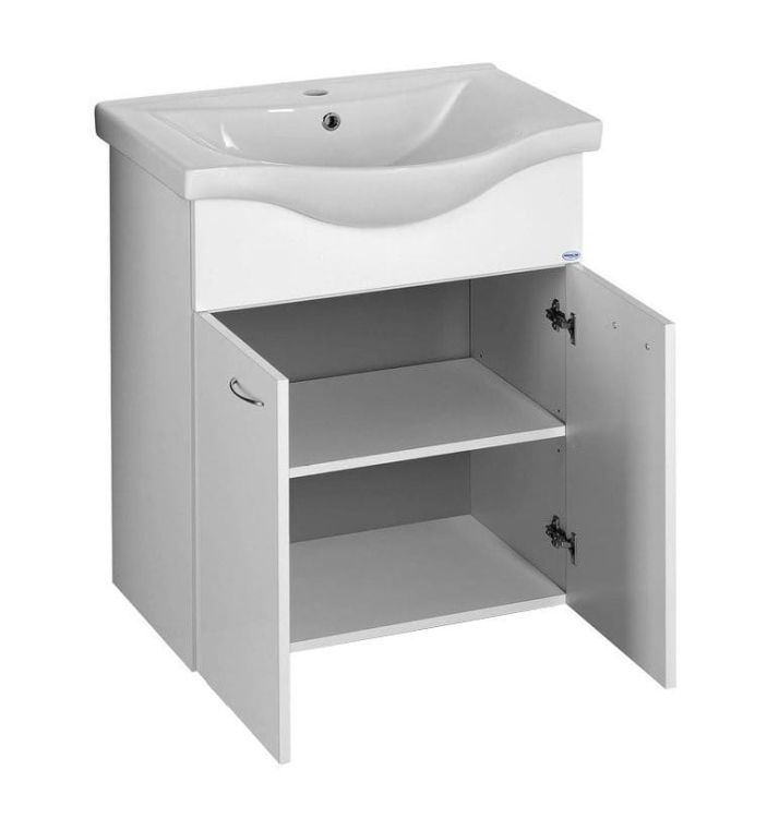 KERAMIA FRESH szafka umywalkowa 60,6x74x33,7cm, biała