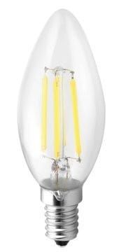 Przejdź do produktu LED żarówka Filament 4W, E14, 230V, ciepły biały, 360lm