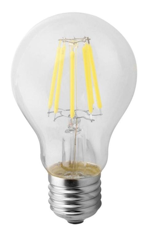 LED żarówka Filament 8W, E27, 230V, ciepła biała, 1100lm