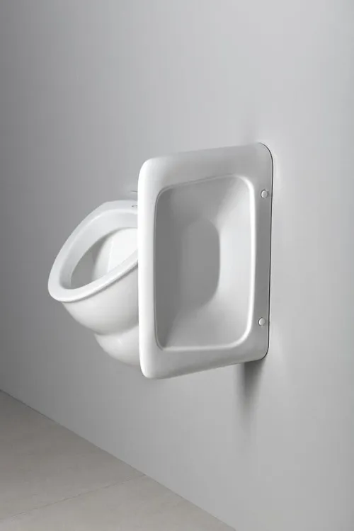 OLYMPOS Ceramiczna ścianka oddzielająca między pisuary 61,5x10,8x40 cm