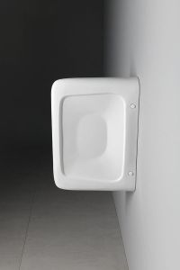 OLYMPOS Ceramiczna ścianka oddzielająca między pisuary 61,5x10,8x40 cm