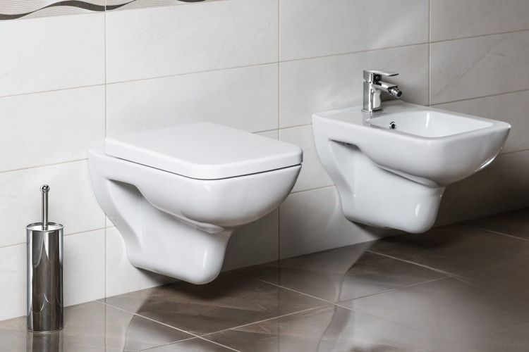BENE WC wiszące 35,5x51 cm, białe