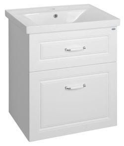 FAVOLO szafka umywalkowa 61,5x72,5x44 cm, biały matowy