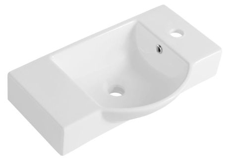 Przejdź do produktu LITOS umywalka ceramiczna 55x32cm, biała