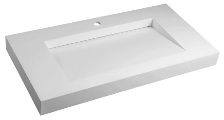 Przejdź do produktu MINERVA umywalka 90x8x46 cm, biała